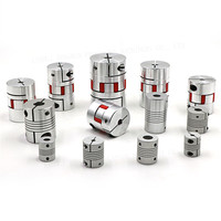 YOURIGHT Accouplement à disque flexible à trois diaphragmes en aluminium de haute précision pour applications CNC, longue durée de vie, diamètre 19 mm GW19*34
