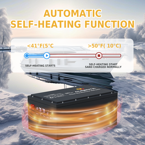 Paquete de batería marina LiFePO4 de 48V, 100Ah, 5kWh, recargable, de iones de litio para barco eléctrico, yate, almacenamiento de energía, Motor rodante - Product Image 2