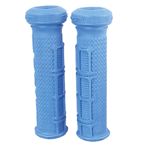 Phổ Cao Su Màu Xanh 7/8 ''22 Mm Xe Máy Motocross Tay Lái Grip Xe Máy ATV Pit Dirt Xe Đạp Xử Lý <span class=keywords><strong>Bar</strong></span> Grip - Product Image 2