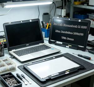 หน้าจอแล็ปท็อปทดแทน Dell <span class=keywords><strong>Chromebook</strong></span> 11 3100 ขนาด 11.6 นิ้ว แบบ LCD LED พร้อมหน้าจอสัมผัสและกรอบ - Product Image 6