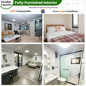 Casa Contenedor Prefabricada Expandible de 40 pies, <span class=keywords><strong>Hotel</strong></span> Modular, Resort Plegable, Sala de Estar Prefabricada de Acero, Cocina, Panel Sándwich - Product Image 3