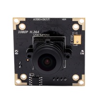 Mini Cámara USB Ojo de Pez HD de 3MP con 180 Grados de Ángulo de Visión, Plug & Play para Android, Sin Necesidad de Controladores