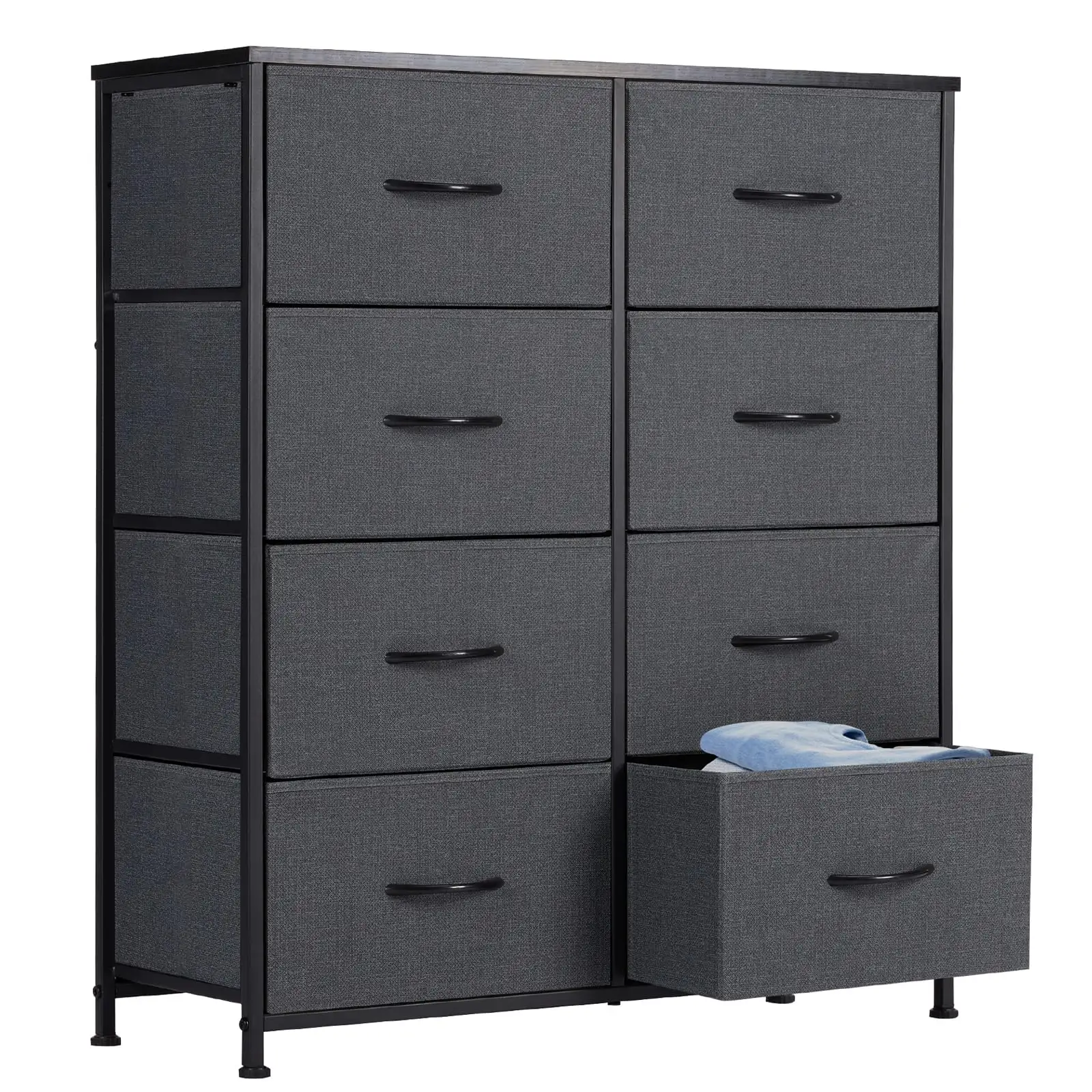 Hot bán vải cao 8 ngăn kéo lưu trữ cho phòng ngủ ngực rộng của ngăn kéo