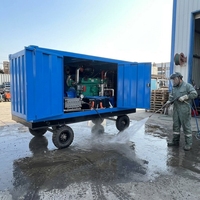 Limpiador de Agua a Presión Ultra Alta de 100 MPa con Motor Diésel, Sistema de Tratamiento de Superficies de Alta Resistencia con Capacidad de Prueba Hidrostática
