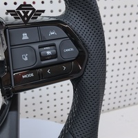 Volant sport en cuir de luxe SYX personnalisé à 3 branches pour Toyota LC300 Camry Fortuner LC250 LC200 Aftermarket