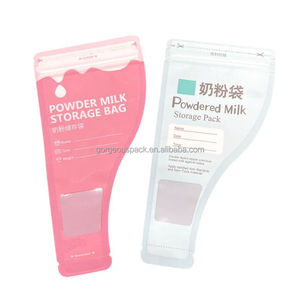 Custom Printed Bottle Die Cut Shaped Jolly Mancher Plastic Smell Proof 3.5 Mylar Bag With Zipper Milk Baby Food Grade Pouches - Product Image 5