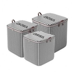 Custom <b>Clothes</b> <b>Storage</b> Box Large Capacity 180L Women Foldable Non Woven Fabric Organizer Bag for Clothing - Product Image 2