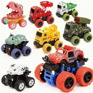 Juguete de Coche de Plástico PP a Escala 1:64, Personalizado, con Retroceso, Rotación de 360 Grados, Ruedas de Goma con Resorte Anti-golpes y Fricción - Product Image 2