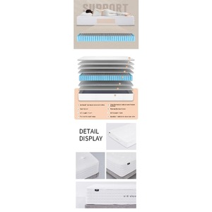 Colchón AIDI Perfect Sleep de <span class=keywords><strong>Espuma</strong></span> de Alta Densidad con 5 Zonas de Muelles Ensacados, Enrollado en Caja - Product Image 6