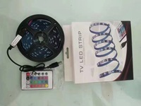 Lampu Strip LED Fleksibel Tembaga SMD5050 DC5V RGB Epistar Panjang 2M/3M/5M Tahan Air IP65 Pencahayaan Lanskap Kontrol Aplikasi/Remote