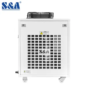 S & A CW-5300AN 220V düşük sıcaklık CNC mili devrilen hava soğutmalı su soğutmalı soğutucu