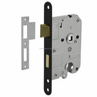 Serrure de porte standard néerlandaise, corps de serrure de mortaise européenne en gros pour porte intérieure, serrure à cylindre