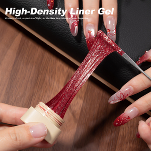 MissGooey - Nuevo Gel de <span class=keywords><strong>Hilo</strong></span> <span class=keywords><strong>Rojo</strong></span> de Alta Densidad, Gran Elasticidad y <span class=keywords><strong>Hilo</strong></span> Ultrafino para Delineado y Pintura Artística con Gel - Product Image 4