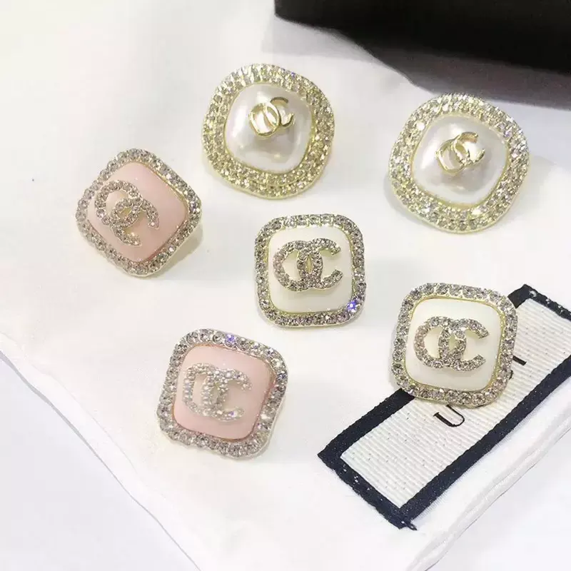 Wholesale Fashion Luxury Jewelry Brand Double GG CC Letter Earrings Women Sterling Silver 925 Designer Earrings