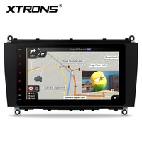 Pantalla para Auto XTRONS de 8 Pulgadas con Sistema Operativo Android para Mercedes-Benz CLK A209/C209, 4+128 GB, 4G LTE Global, CarPlay Inalámbrico, Android Auto, GPS