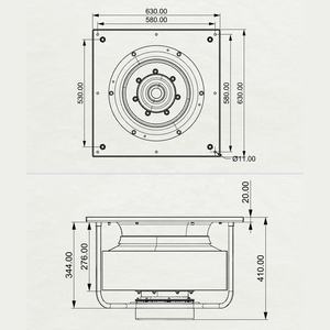 ebmpapst R3G500-RA28-03 R3G500-FA28-03 1900W 400V Soluciones FanGrid para Retrofit de Ventiladores EC en Proyectos AHU R3G500-AG06-03 Unidad de Manejo de Aire - Product Image 4