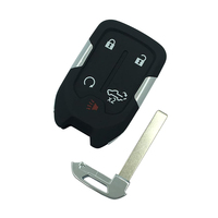 Coque de clé de voiture de remplacement avec lame vierge non taillée pour GMC Acadia Terrain Yukon Chevrolet Chevy Suburban