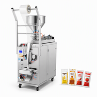 Machine d'emballage multifonctionnelle entièrement automatique pour sachets de piment, ail, miel, huile, sauce tomate et ketchup