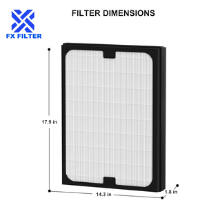 Filtre HEPA FX compatible avec les purificateurs <span class=keywords><strong>d</strong></span>'<span class=keywords><strong>air</strong></span> <span class=keywords><strong>Blueair</strong></span> Classic séries 200/300, modèles 201, 203, 205, 215B, 250E, 270E, 303 - Product Image 3