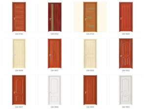 Usine en gros vente chaude bonne affaire ou abordable nid d'abeille papier noyau portes intérieures en bois - Product Image 2