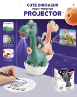 Vente en gros de jouets projecteur de dinosaures pour enfants lampe de peinture à projection multifonctionnelle jouet éducatif de dessin à projection