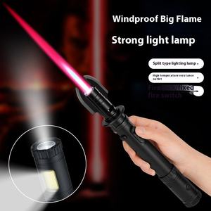 مسدس رش يدوي متعدد الوظائف للتخييم الخارجي-مصباح COB ولاعة مقاوم للماء قابل للنفخ - Product Image 2