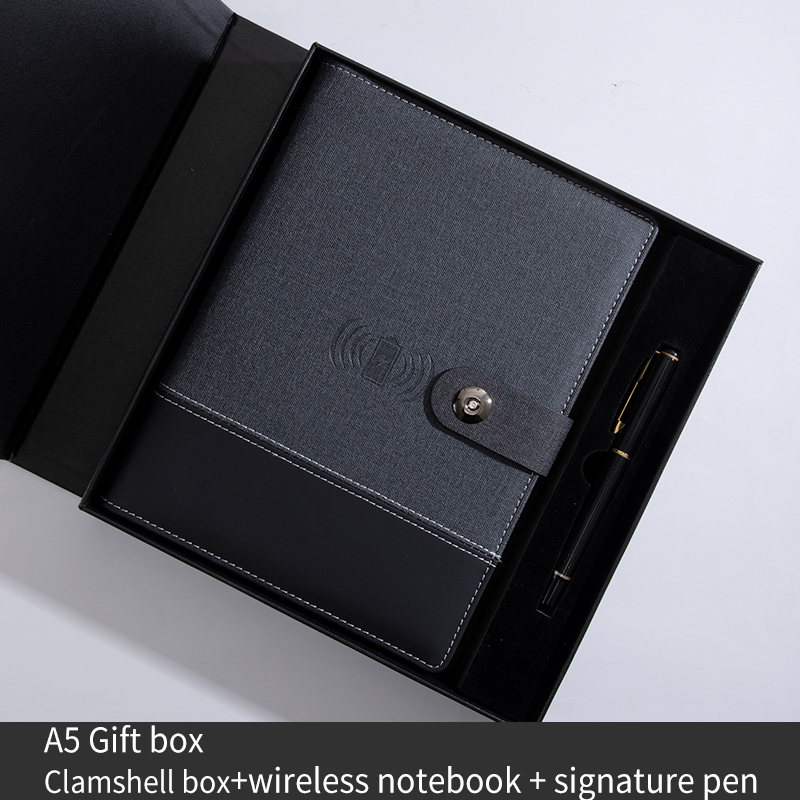 Gris Foncé Sans Fil &amp; Stylo