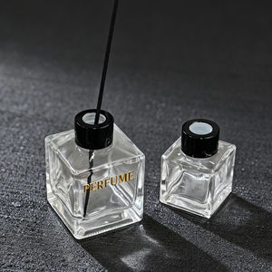 Square Scents Aceite esencial Fragancia para el hogar Botella de vidrio Ambientador Botella <span class=keywords><strong>50ml</strong></span> - Product Image 1