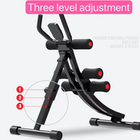 XOYOOU Vente directe d'usine Appareil de musculation abdominale en métal unisexe pour usage domestique Entraîneur de travail en salle Crunch