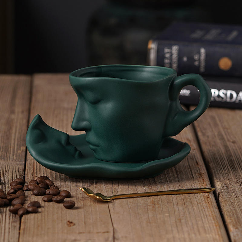 Green-cup saucer spoonful