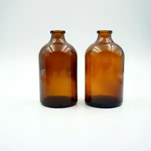 Buen Precio Nuevo Producto Deluxe Farmacia Frasco de Vidrio Moldeado Botella de Vidrio de Sodio-Calcio