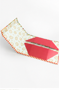 Caja de Cartón Rígido con Cierre Magnético y Lazo de Cinta, Impresa con Diseño Floral Personalizado, para Alimentos, Cosméticos, Regalos - Product Image 2