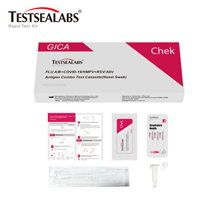 Testsealabs TGA Cassette per Test Rapido Combinato dell'Antigene <span class=keywords><strong>di</strong></span> Flu A, B, C-19, HMPV, RSV e Adenovirus - Product Image 2
