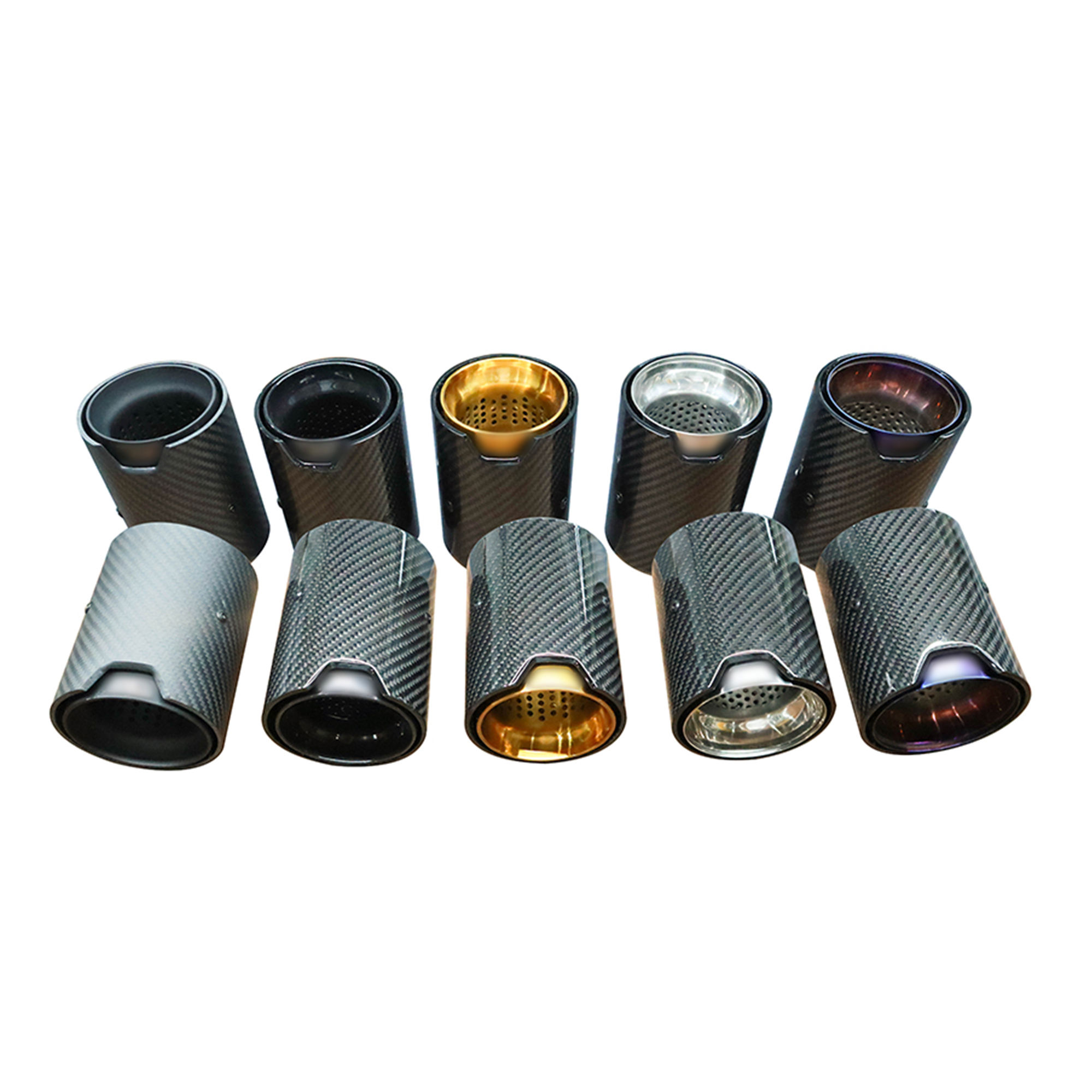 EMBOUT D'ÉCHAPPEMENT CHROME M-PERFORMANCE POUR BMW SERIE 3 F30 F31 (11-15) + SERIE 4 F32 F33 F36 (14-17