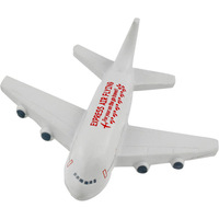 Balle anti-stress promotionnelle d'avion en mousse PU bon marché