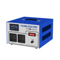 Estabilizador de Voltaje Servoaccionado Monofásico de 0.5kVA SVC AVR TND Tipo Puntero Personalizable para Aplicaciones Domésticas y Comerciales