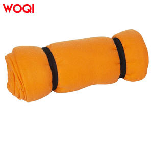 Forro para saco de dormir Woqi de 200x75 cm, forro polar naranja, ligero, para acampar, hacer senderismo, viajar y mochilear. - Product Image 3