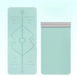 เสื่อโยคะพิมพ์ลาย TPE หนา 8 มม. สำหรับงานโยคะ - Product Image 2