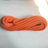 Corde d'escalade de sécurité tressée en nylon à faible élasticité, haute résistance, flexible, pour l'extérieur, l'alpinisme et les évacuations d'incendie – Approvisionnement direct usine