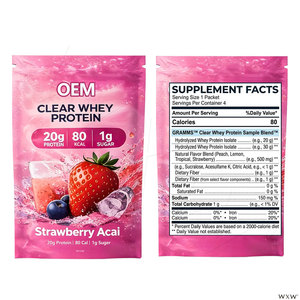 Polvo de proteína de suero de leche aislado, 100% de proteína de suero de leche en polvo de proteína de construcción muscular, venta al por mayor - Product Image 1
