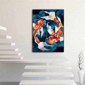 ชุดภาพ<span class=keywords><strong>วาด</strong></span>เพชร 5 มิติ แบบเต็มพื้นที่ ลายปลา <span class=keywords><strong>ทิวทัศน์</strong></span>น้ำ ชุดรวม <span class=keywords><strong>ภาพ</strong></span>สัตว์ทะเลใต้น้ำ สำหรับตกแต่งผนังบ้าน - Product Image 2