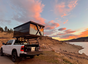 <span class=keywords><strong>Tente</strong></span> <span class=keywords><strong>de</strong></span> <span class=keywords><strong>toit</strong></span> rigide électrique en fibre <span class=keywords><strong>de</strong></span> carbone P Show pour camionnette RAM 1500, fourgonnette Sprinter, camping-car - Product Image 6