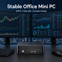 Mini PC Intel Core I9-9880H, 32GB DDR4, 1TB NVMe SSD, Doble LAN 2.5G, WiFi 6, Triple Pantalla, Mini Computadora de Escritorio para Oficina en Casa