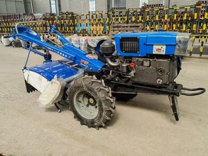 Trattore Agricolo Diesel Portatile HYZH da 12 CV con <span class=keywords><strong>Rimorchio</strong></span>, Fresa Rotativa e Barra di Traino Alta, Garanzia 1 Anno per Uso Agricolo - Product Image 4