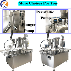 1ml 5ml 10ml mỹ phẩm nhỏ tiêm thủy tinh hổ phách trong suốt đóng băng lọ Filler Máy đóng nắp tự động lọ Filler và capper - Product Image 4