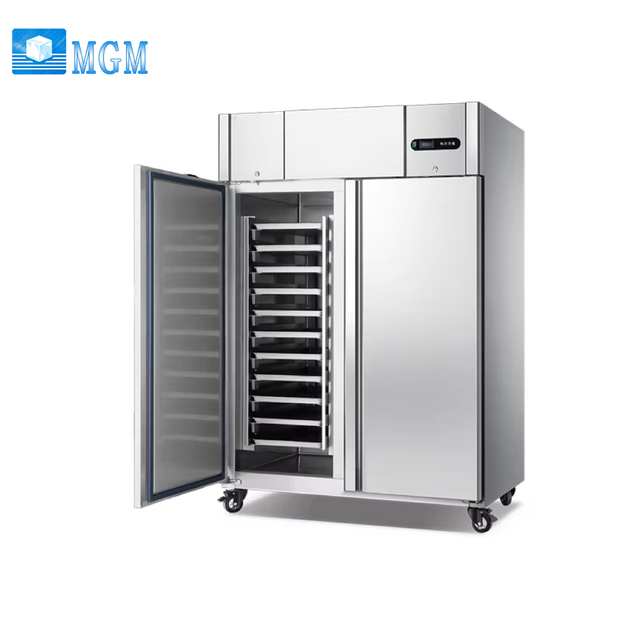 Wholesale Fridge Freezer Commercial Stainless Steel Fridge Upright Refrigeration Kitchen Chiller Freezer Price