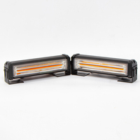 DC12V Auto 20W LED Notfall-Stroboskop-Blitzlicht in Amber mit Aluminiumgehäuse für LKW SUV ATV UTV