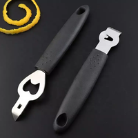 Roestvrijstalen Fruit Citroen Oranje Citrus Zester Rasp Grepen Peeling Tool Fruit Groente Schillers Mes Keukengereedschap Gadgets