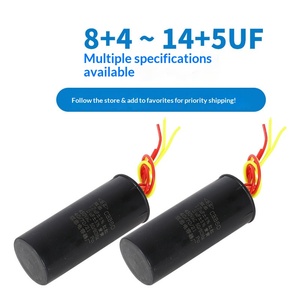 <span class=keywords><strong>Condensateur</strong></span> de démarrage double moteur <span class=keywords><strong>CBB60</strong></span> pour lave-linge à double tambour, double cylindre, 4 fils, capacité 4/5/6/8/10/12/15/20UF - Product Image 2