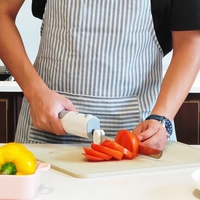 Coltelli a batteria elettrici staccabili cucina intelligente nuovi utensili coltello da pane in acciaio inossidabile